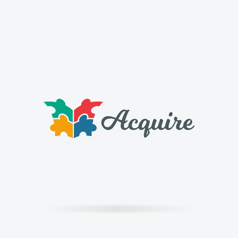 Acquire Education Logo Template