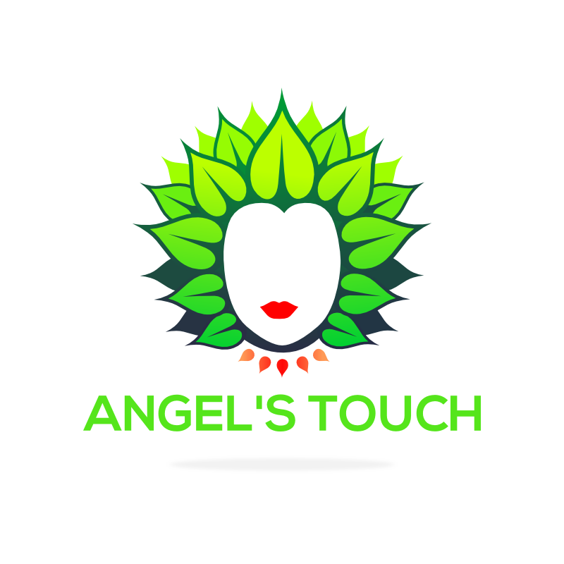 Angel's Touch Spa Logo template