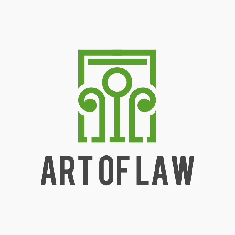 Art Law Firm Logo Template