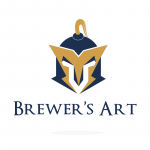 Knight Head Brewery Logo Template