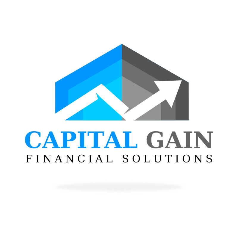 Capital Gain Financial Logo Template