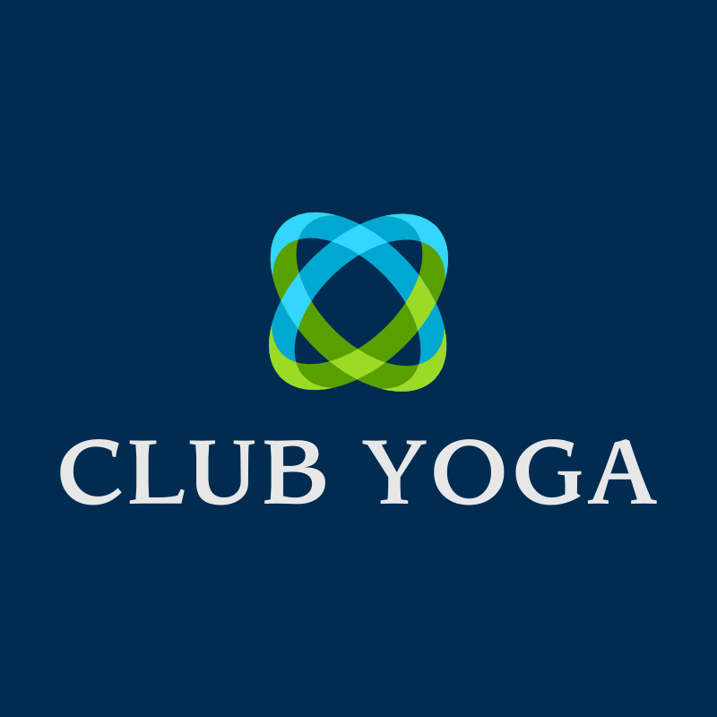 ClubYoga Fitness Logo Template