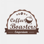 Coffee Boasters Restaurant Logo Template