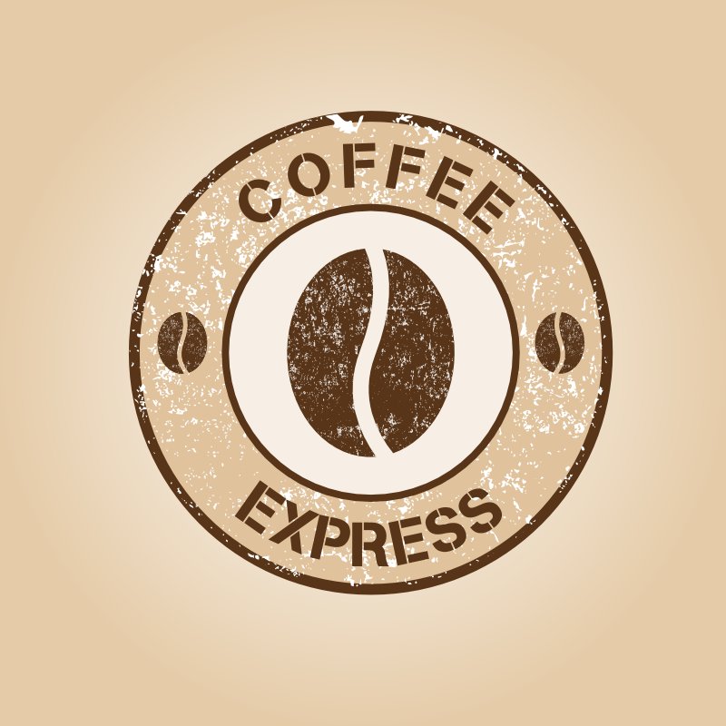 Coffee Express Restaurant Logo Template