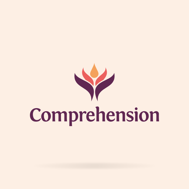 Comprehension Education Logo Template
