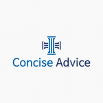 Concise Advice Law Firm Logo Template