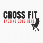 CrossFit Fitness Logo Template