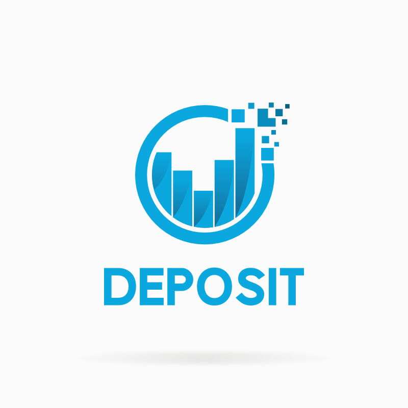 Deposit Financial Logo Template