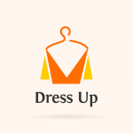 Dress Up Fashion Logo Template