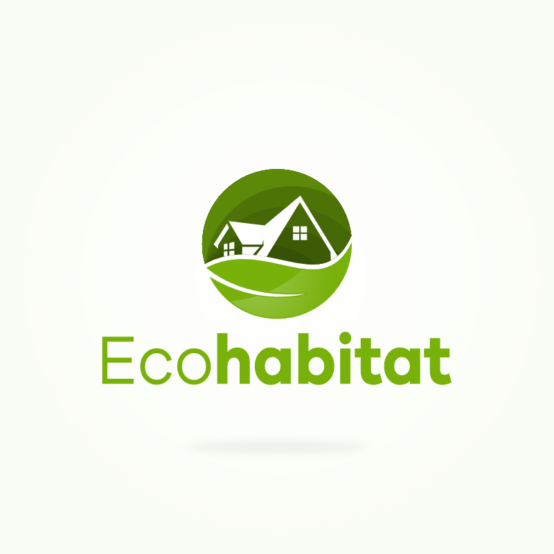 Eco habitat Realtor Logo Templates