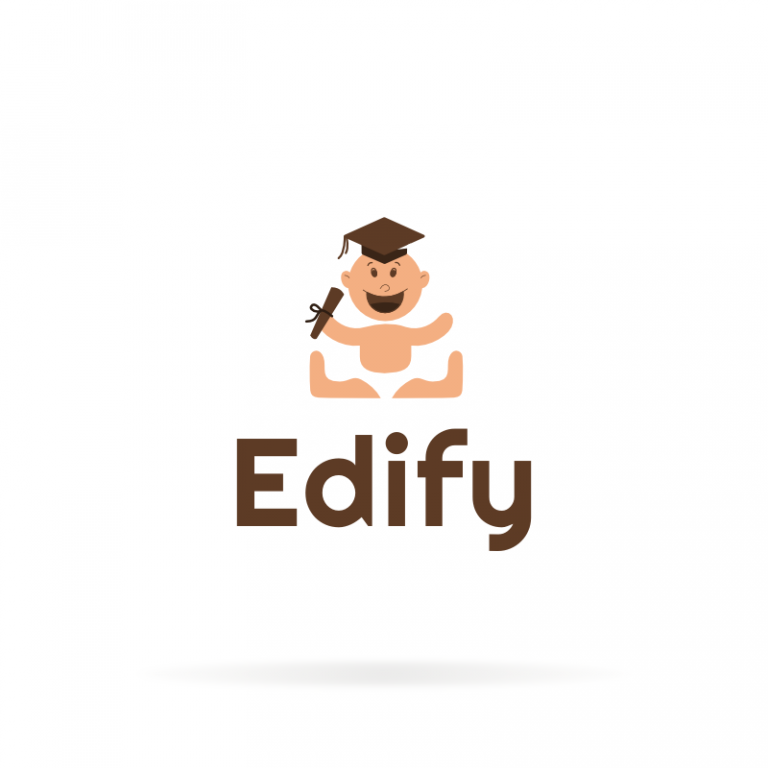 Edify Education Logo Template | Bobcares Logo Designs Services