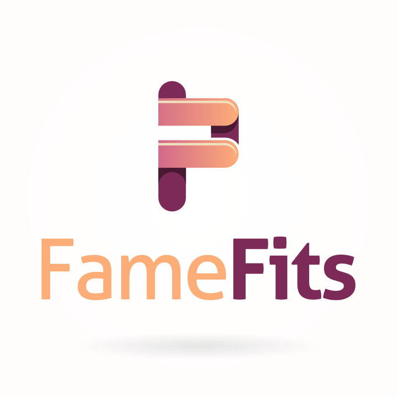 FameFits Fitness Logo Template