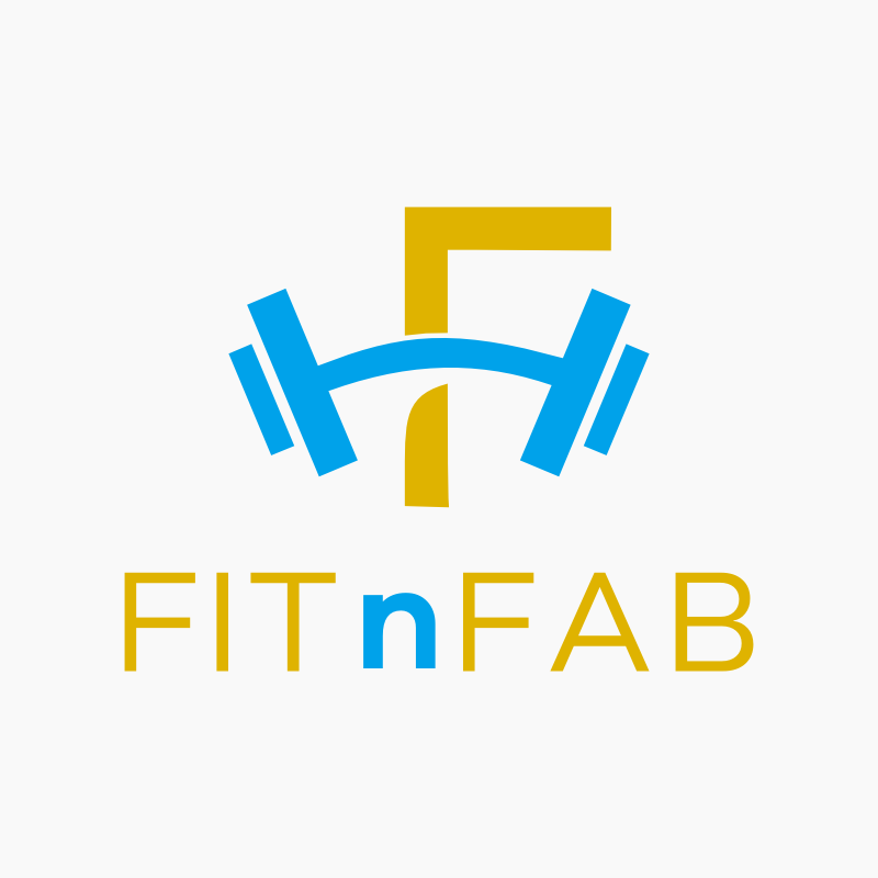 Fit n Fab Fitness Logo Template