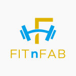 Fit n Fab Fitness Logo Template