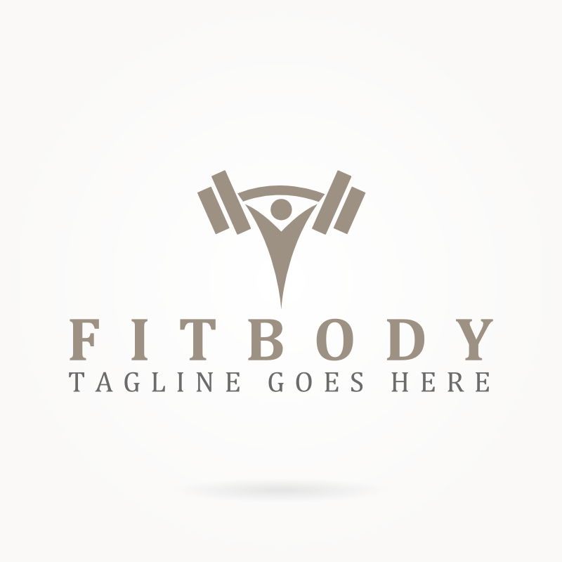 FitBody Fitness Logo Template