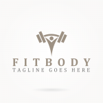 FitBody Fitness Logo Template