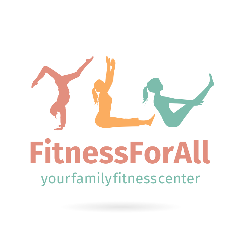 FitForAll Fitness Logo Template