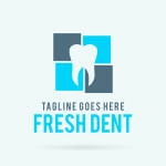 Fresh Dent Dental Logo Template