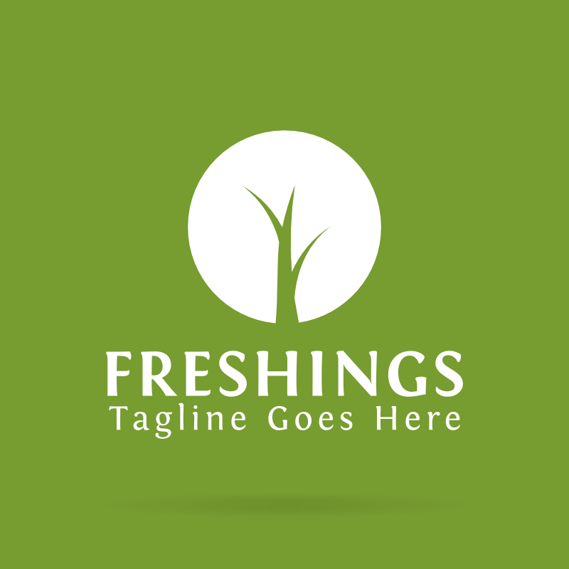 Freshings Farm Logo Template