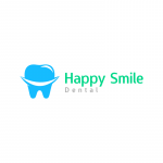 Happy Smile Dental Logo Template