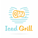 Iced Grill Restaurant Logo Template