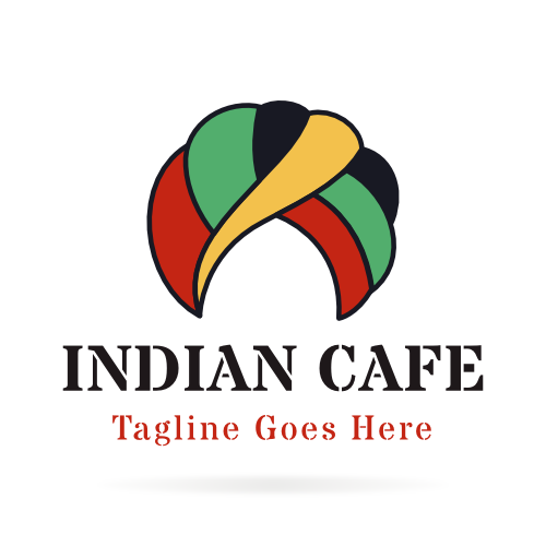 Indian Cafe Restaurant Logo Templates