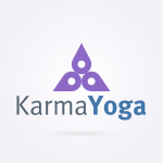 Karma Yoga Fitness Logo Template