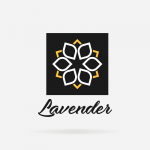 Lavender Fashion Logo Template