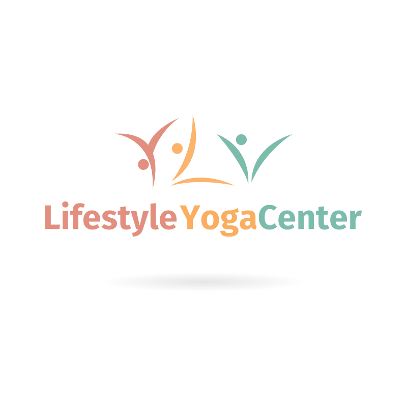 Lifestyle Yoga Fitness Logo Template
