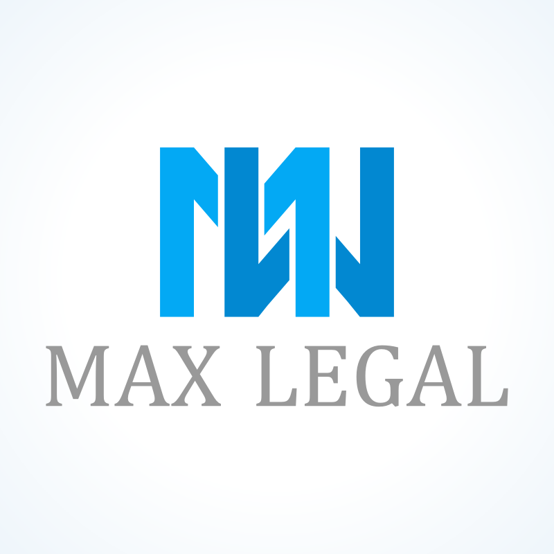 Max Legal Law Firm Logo Template