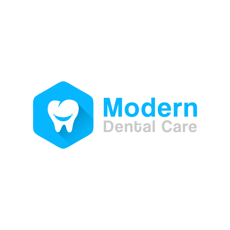 Polygon Dental Logo Template