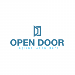 Open Door Realtor Logo Templates