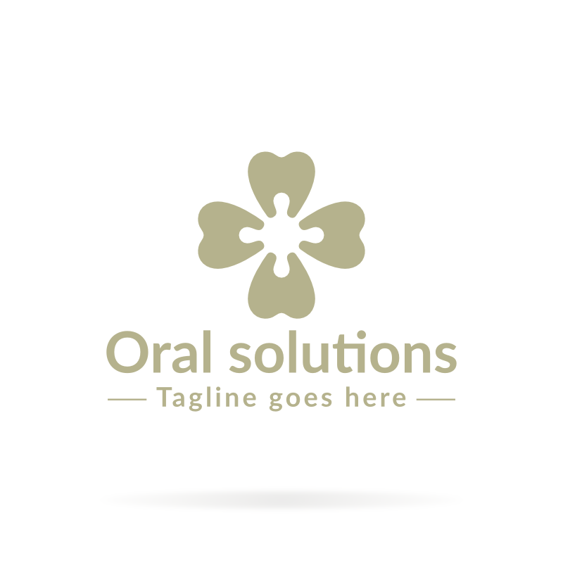 Oral Solutions Dental Logo Template