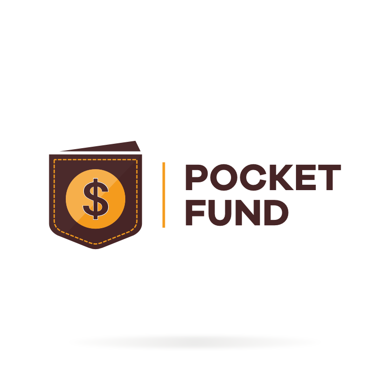 Pocket Fund Financial Logo Template