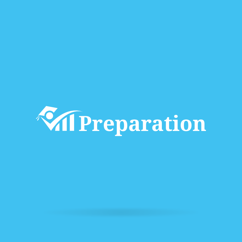 Preparation Education Logo Template