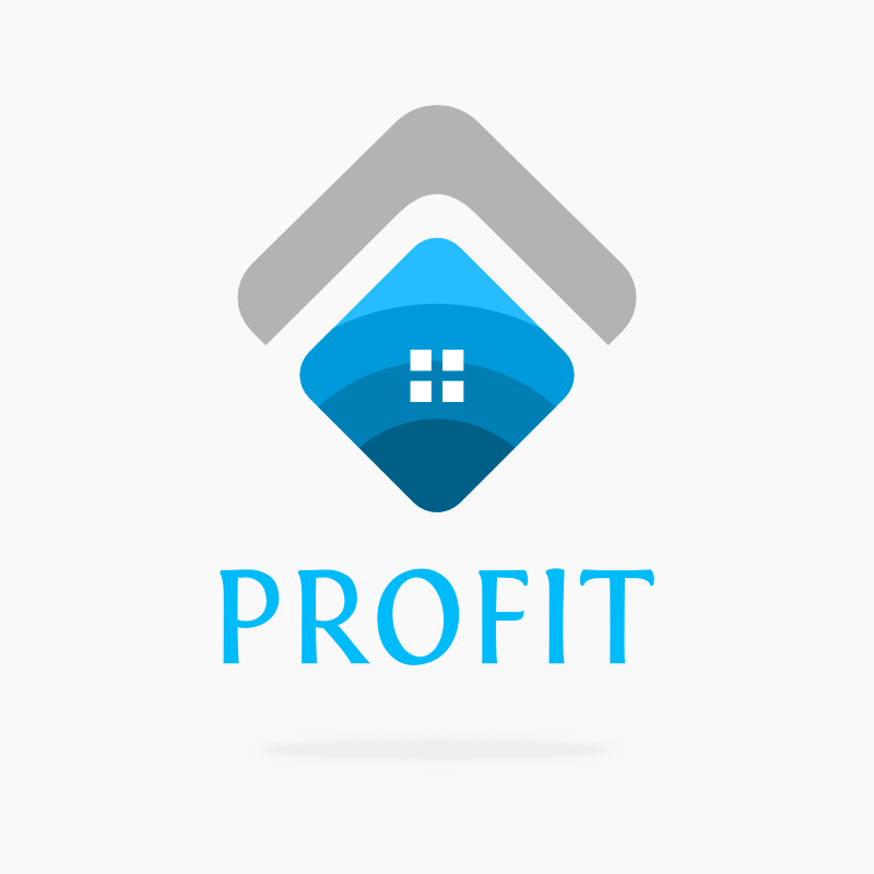 Profit Financial Logo Template