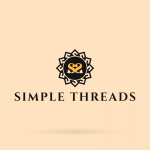 Simple Threads Fashion Logo Template
