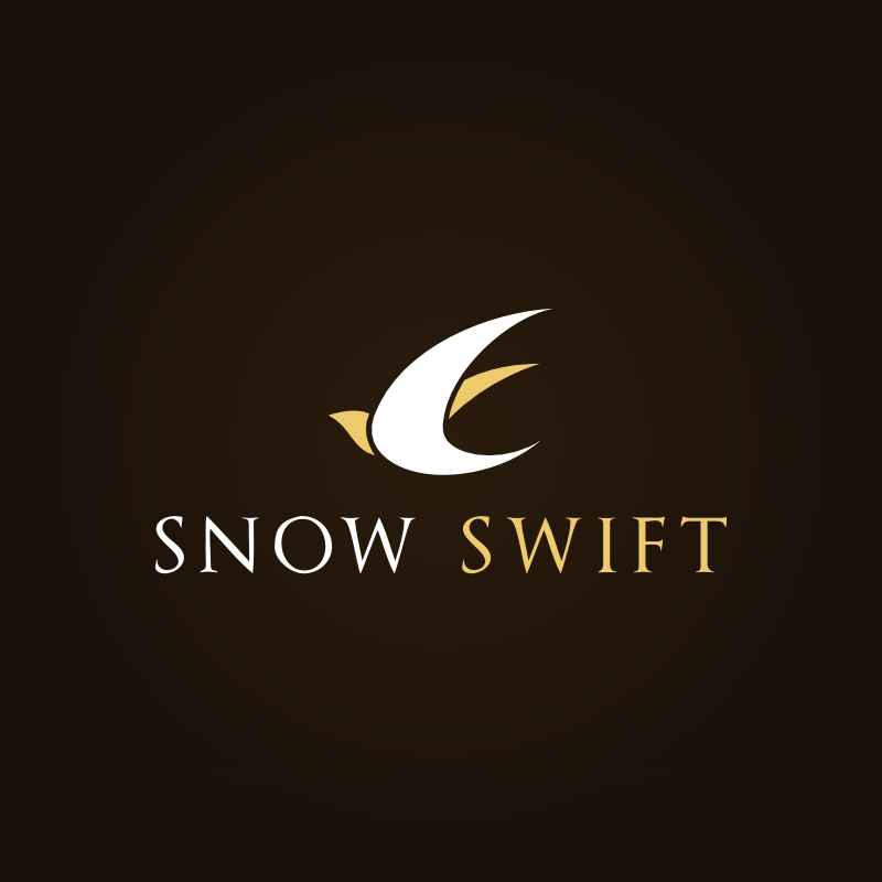 Snow Swift Fashion Logo Template