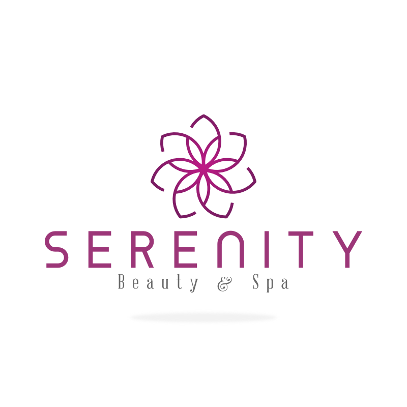 Serenity Spa Logo template