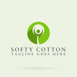 Softy Cotton Farm Logo Template