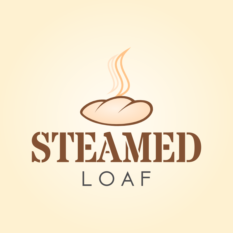 Steamed Loaf Restaurant Logo Template