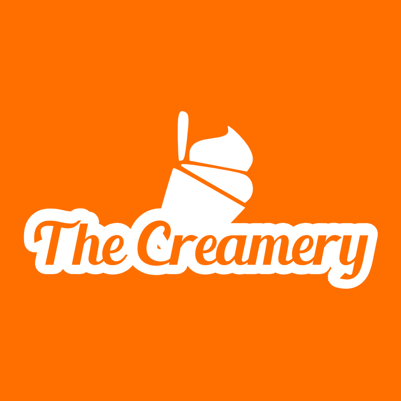 The Creamery Restaurant Logo Template