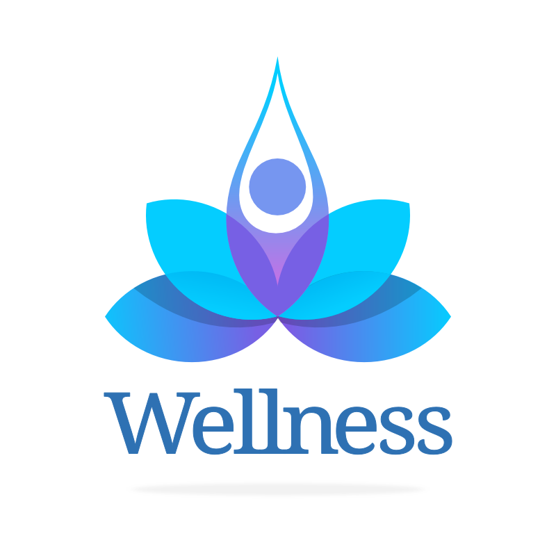 Calm Wellness Spa Logo Template