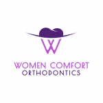 Women Comfort Dental Logo Template