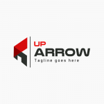 Up arrow Realtor Logo Templates