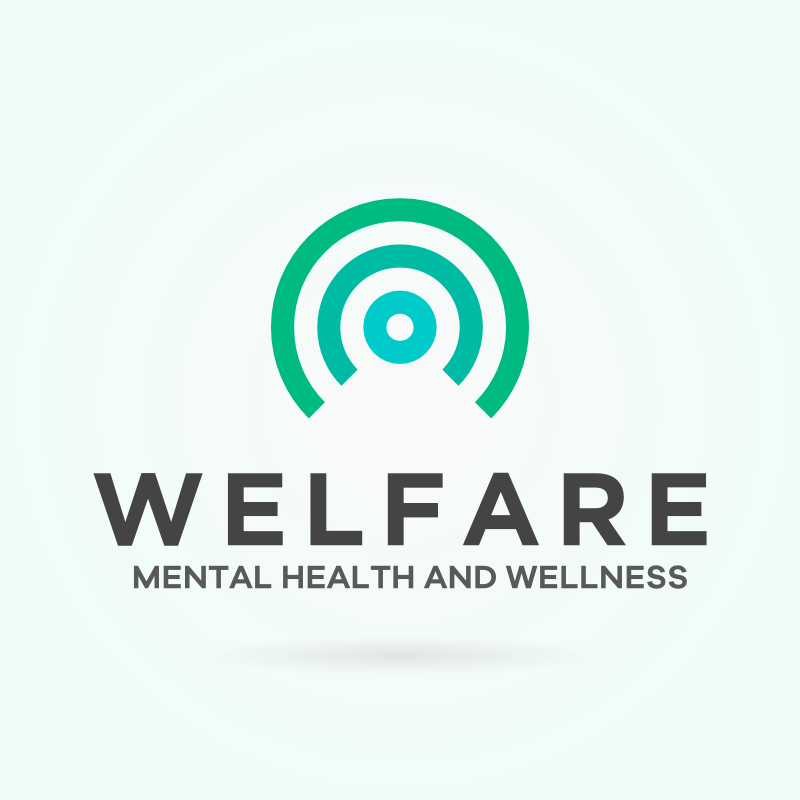 Welfare Circle Fitness Logo Template