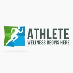 Athlete Sports Logo Template