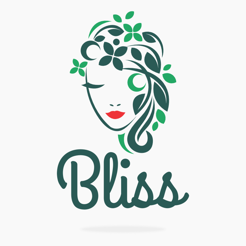 Bliss Spa Logo template