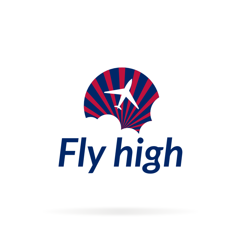 Fly High Travel Logo Templates