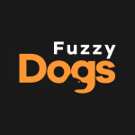 Fuzzy Dogs Pets Logo Template